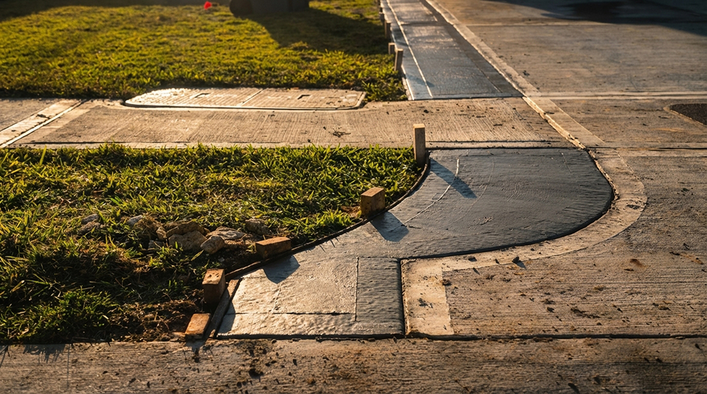 Concrete installation and hardscaping in Baytown, Texas